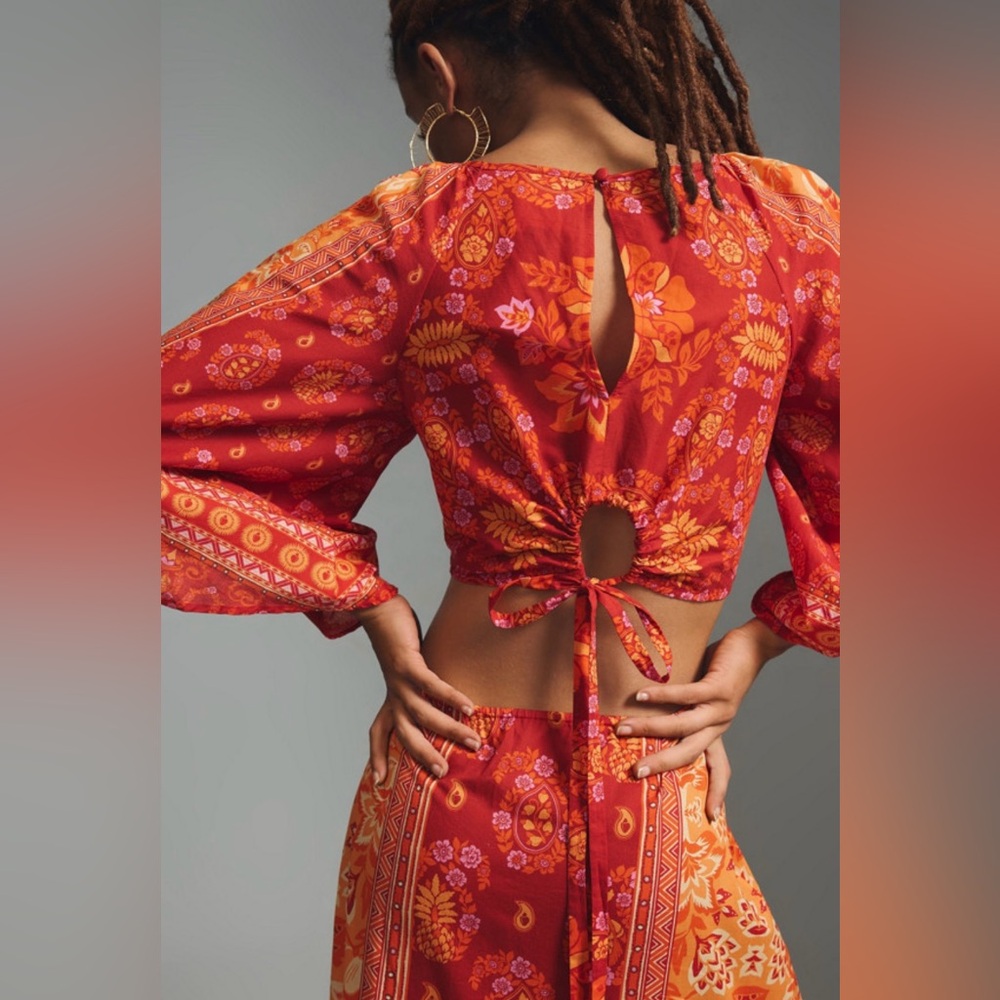 FARM RIO Combuco Cutout Maxi Dress - Picture 6 of 16